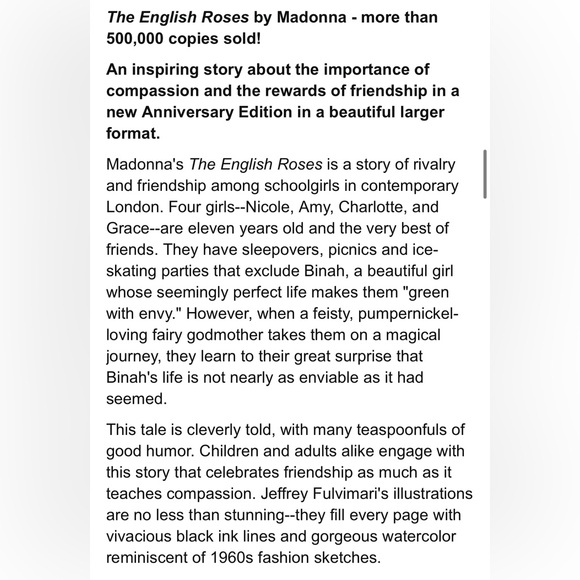 The English Roses Book by Madonna - Picture 4 of 5